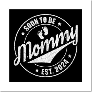 Mommy Est 2024 Pregnancy Soon To Be Mommy 2024 Posters and Art